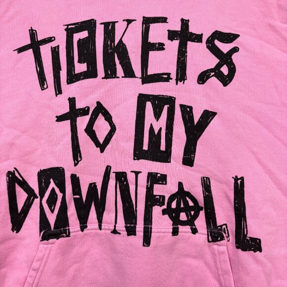 Machine Gun Kelly Tickets to my Downfall Wrapped Hoodie XL - Picture 2 of 4
